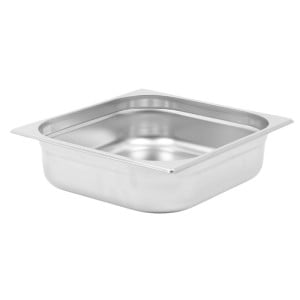 Bac Gastro GN 1/2 Inox - Profondeur 100 mm - 6,5 L