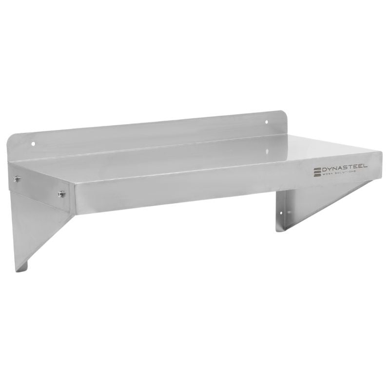 Etagère Murale en Inox - L 1200 x P 300 mm - Dynasteel - Fourniresto