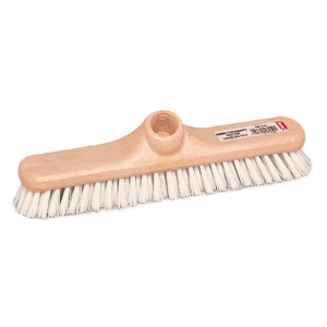 Balai Brosse Frottoir en Nylon PP Blanc