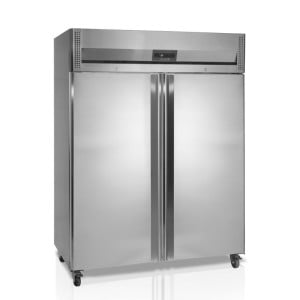 Armoire Réfrigérée Négative Inox - 2 Portes Pleines - 900 L