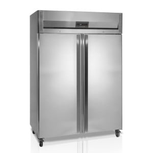 Armoire Réfrigérée Négative Inox - 2 Portes Pleines - 900 L