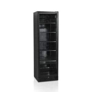 Armoire Réfrigérée Noire - Porte Vitrée - 347 L