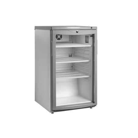 Armoire Réfrigérée à Boissons Vitrée avec Ventilateur - 105 L