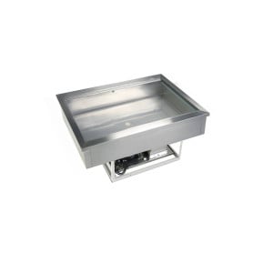 Cuve Réfrigérée Statique en Inox - 2 GN 1/1 - 68 L