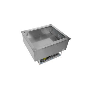 Cuve Réfrigérée Ventilé en Inox - 2 GN 1/1 - 64 L