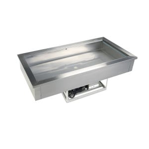 Cuve Réfrigérée Statique en Inox - 4 GN 1/1 - 136 L