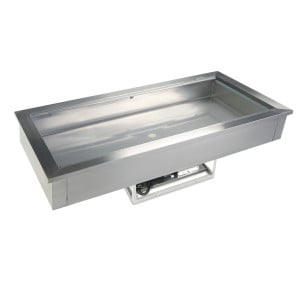 Cuve Réfrigérée Statique en Inox - 5 GN 1/1 - 166 L