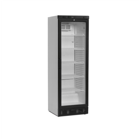 Armoire Réfrigérée à Boissons 1 Porte Vitrée Blanc - 347 L