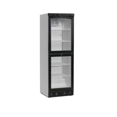 Armoire Réfrigérée à Boissons 1 Porte Vitrée Blanc - 347 L