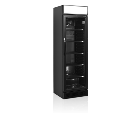 Armoire Réfrigérée à Boissons Noir - Porte Vitrée  - 347 L