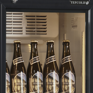 Armoire Réfrigérée à Boissons 1 Porte Vitrée Blanc - 114 L