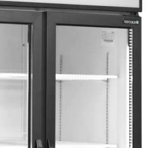 Armoire Réfrigérée 2 Portes Vitrées Blanc - 535 L