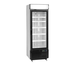 Armoire Réfrigérée 1 Porte Vitrée Blanc - 412 L