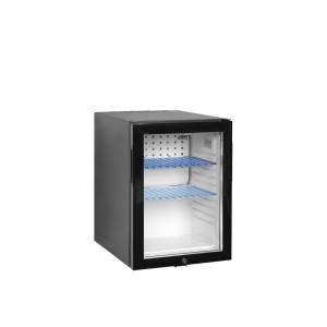 Mini Frigo de Bar à Porte Vitrée Noir - 34 L