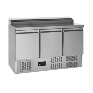 Saladette Réfrigérée GN 1/1 en Inox - 3 Portes - 320 L