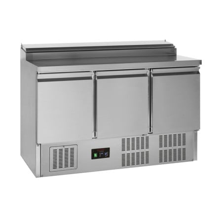 Saladette Réfrigérée GN 1/1 en Inox - 3 Portes - 320 L