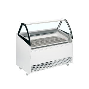 Vitrine à Glace Ventilé - 10 x 5 L