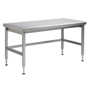 Table Inox à Niveau Ajustable - L 1400 x P 700 mm