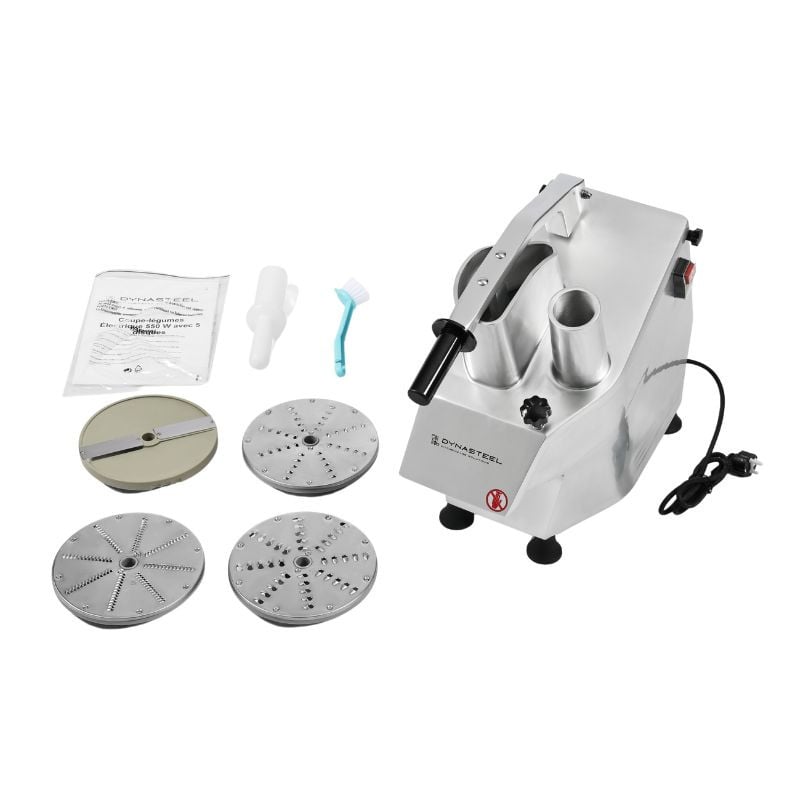 Tagliaverdure Multiuso 5 Griglie In Acciaio Inox – Kit Affettaverdure - 2