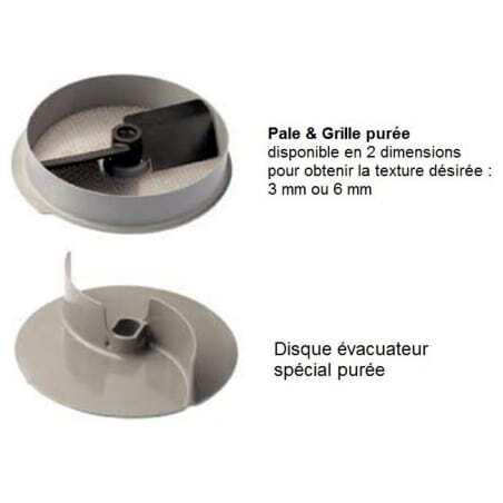 Equipement presse purée 3 mm Robot-Coupe - 1 Equipement presse purée 3 mm Robot-Coupe - 1