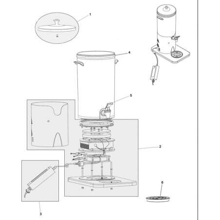 Robinet Distributeur 150983 - Bartscher - Fourniresto