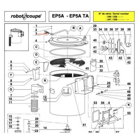 Tour Abrasif EP 5 TA Robot-Coupe - 1