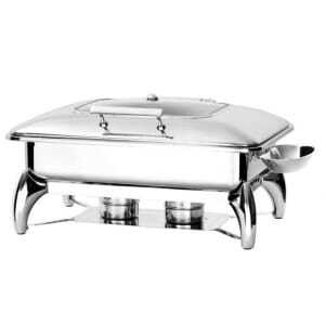 Chafing Dish à induction GN1/1 avec Couvercle Vitré - Atosa FourniResto - 1