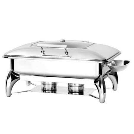 Chafing Dish à induction GN1/1 avec Couvercle Vitré - Atosa FourniResto - 1 Chafing Dish à induction GN1/1 avec Couvercle Vitré - Atosa FourniResto - 1