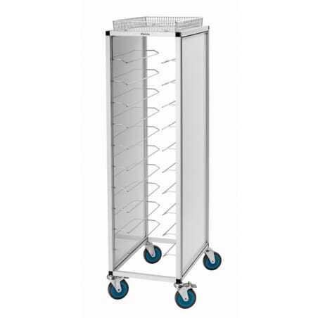 Chariot de rangement pour plateaux - Aluminium Bartscher - 1 Chariot de rangement pour plateaux - Aluminium Bartscher - 1