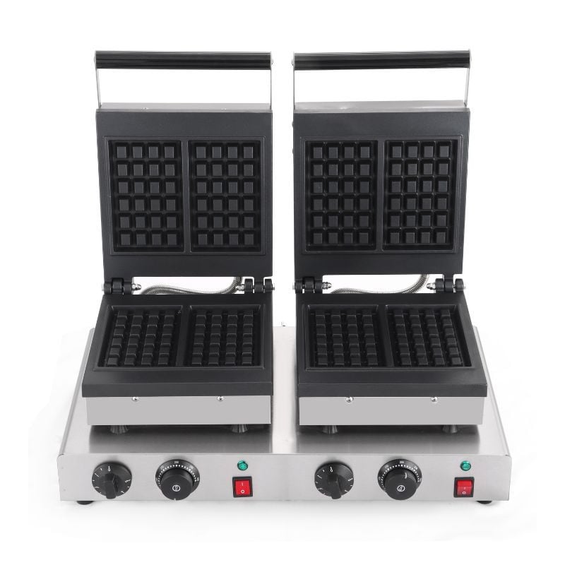 Gaufrier électrique à Double Plaques Ouvrantes 180