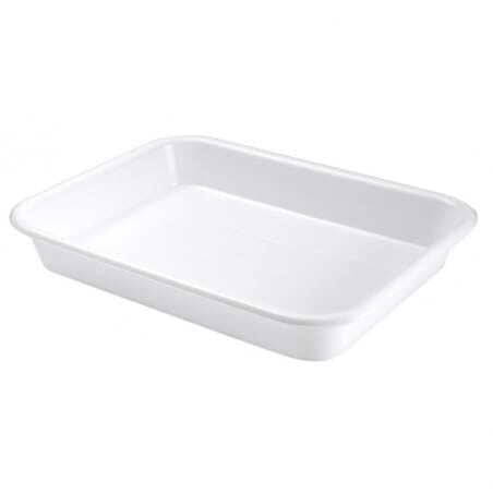 Bac A Diviseuse Rectangulaire 10L Blanc Gilac - 1 Bac A Diviseuse Rectangulaire 10L Blanc Gilac - 1