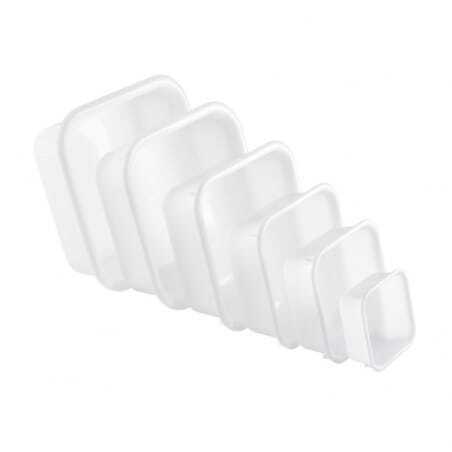 Cuvette Carree 12L Blanc Gilac - 1 Cuvette Carree 12L Blanc Gilac - 1