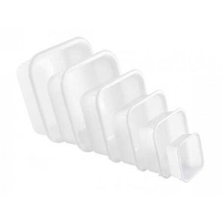 Cuvette Carree 1L Blanc Gilac - 1 Cuvette Carree 1L Blanc Gilac - 1