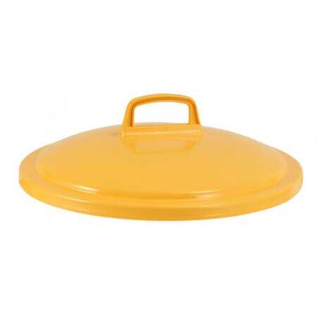 Couvercle Conteneur 50L Jaune Gilac - 1