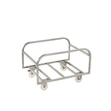 Chariot Inox Bac Profond 310L Gilac - 1 Chariot Inox Bac Profond 310L Gilac - 1