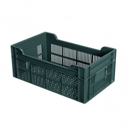Caisse 500 X 300 Ajouree 20L Gris Gilac - 1 Caisse 500 X 300 Ajouree 20L Gris Gilac - 1