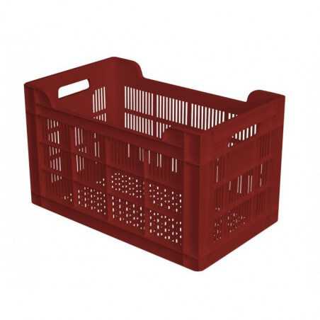 Caisse 500 X 300 Ajouree 32L Brique Gilac - 1 Caisse 500 X 300 Ajouree 32L Brique Gilac - 1