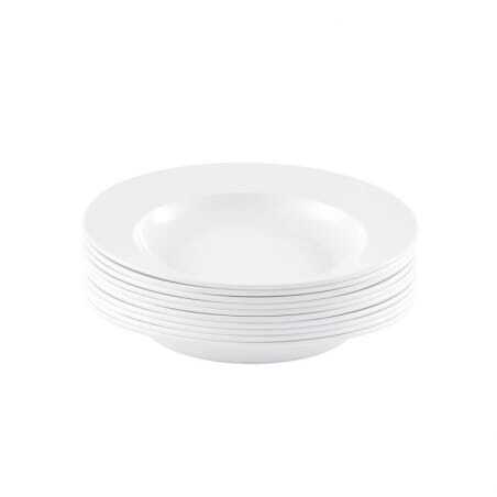 Lot De 10 Assiettes Blanches Gilac - 1 Lot De 10 Assiettes Blanches Gilac - 1