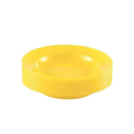 Lot De 10 Assiettes Jaunes Gilac - 1 Lot De 10 Assiettes Jaunes Gilac - 1