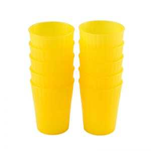 Gobelets 22Cl Jaune Lot De 10 Gilac - 1