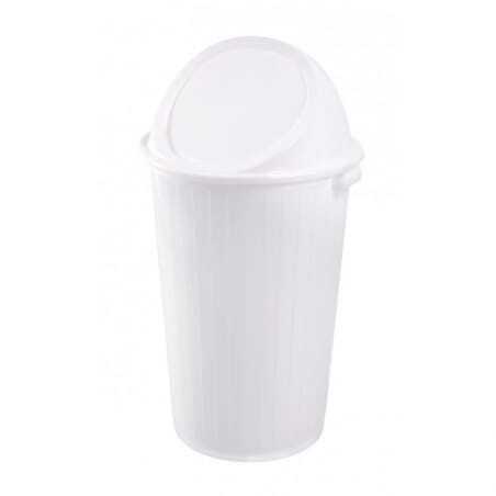 Fourre-Tout 35L + Couvercle Basculant Blanc Gilac - 1 Fourre-Tout 35L + Couvercle Basculant Blanc Gilac - 1