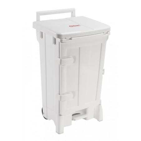 Container Polaris Avec Porte 90L Couvercle Blanc Gilac - 1 Container Polaris Avec Porte 90L Couvercle Blanc Gilac - 1