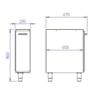 Meuble Bas Sans Dessus - Range Bouteilles SOFINOR - 2