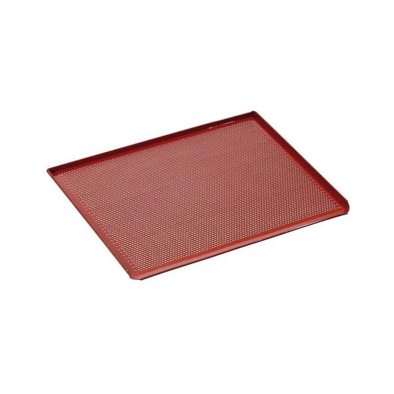 Plaque de cuisson perforée revêtement silicone
