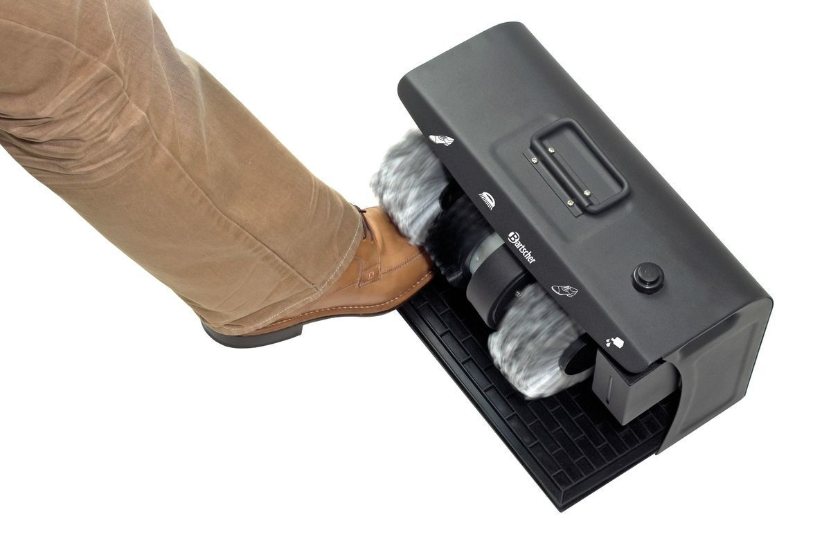 Cireuse Électrique Pour Chaussures - Nettoyeur Et Polisseur à Chaussures Portable - Pour Cuir - Kit De Cirage Pratique