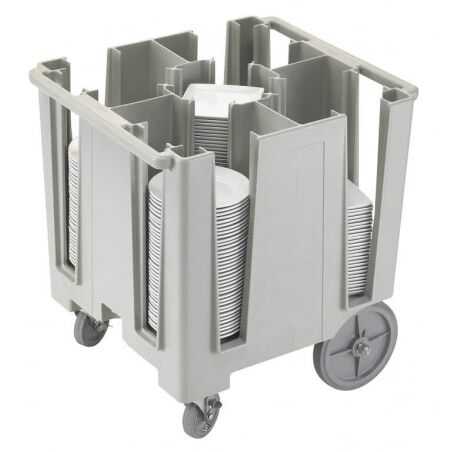 Chariot à Assiettes Versa à Colonnes Fixes Symétriques Cambro - 1 Chariot à Assiettes Versa à Colonnes Fixes Symétriques Cambro - 1