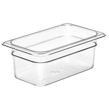 Bacs gastronormes en polycarbonate et en Camview GN1/4 - Lot de 6 Cambro - 1 Bacs gastronormes en polycarbonate et en Camview GN1/4 - Lot de 6 Cambro - 1