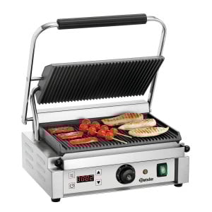 Grill Panini de Contact - Plaques Rainurées