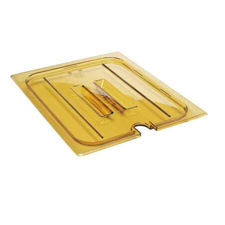Couvercle à encoche et poignée pour bacs gastronormes H-Pans - Lot de 6 Cambro - 2 Couvercle à encoche et poignée pour bacs gastronormes H-Pans - Lot de 6 Cambro - 2