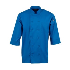 Veste de Cuisine Mixte Bleue - Taille XXL